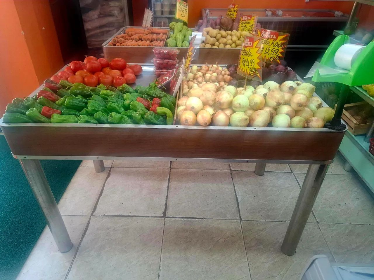 Bancadas para hortifruti 