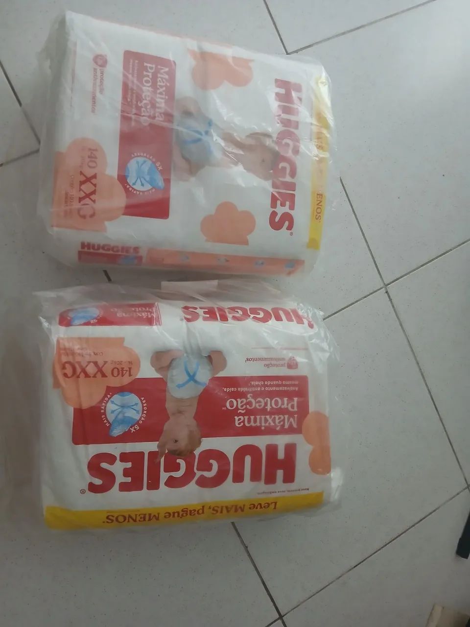 Fraldas Huggies xxg
