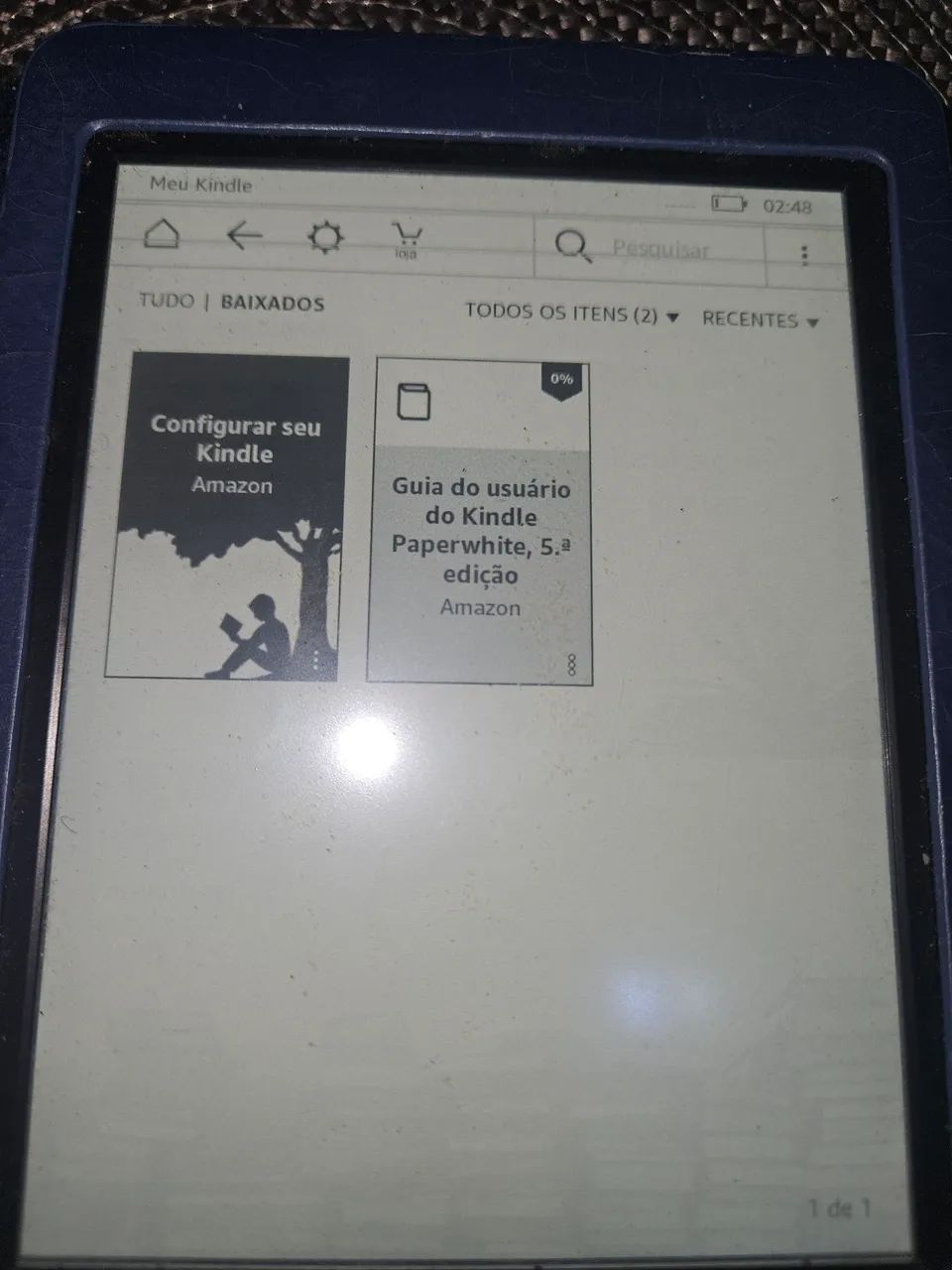 Kindle Paperwhite de 5ª geração