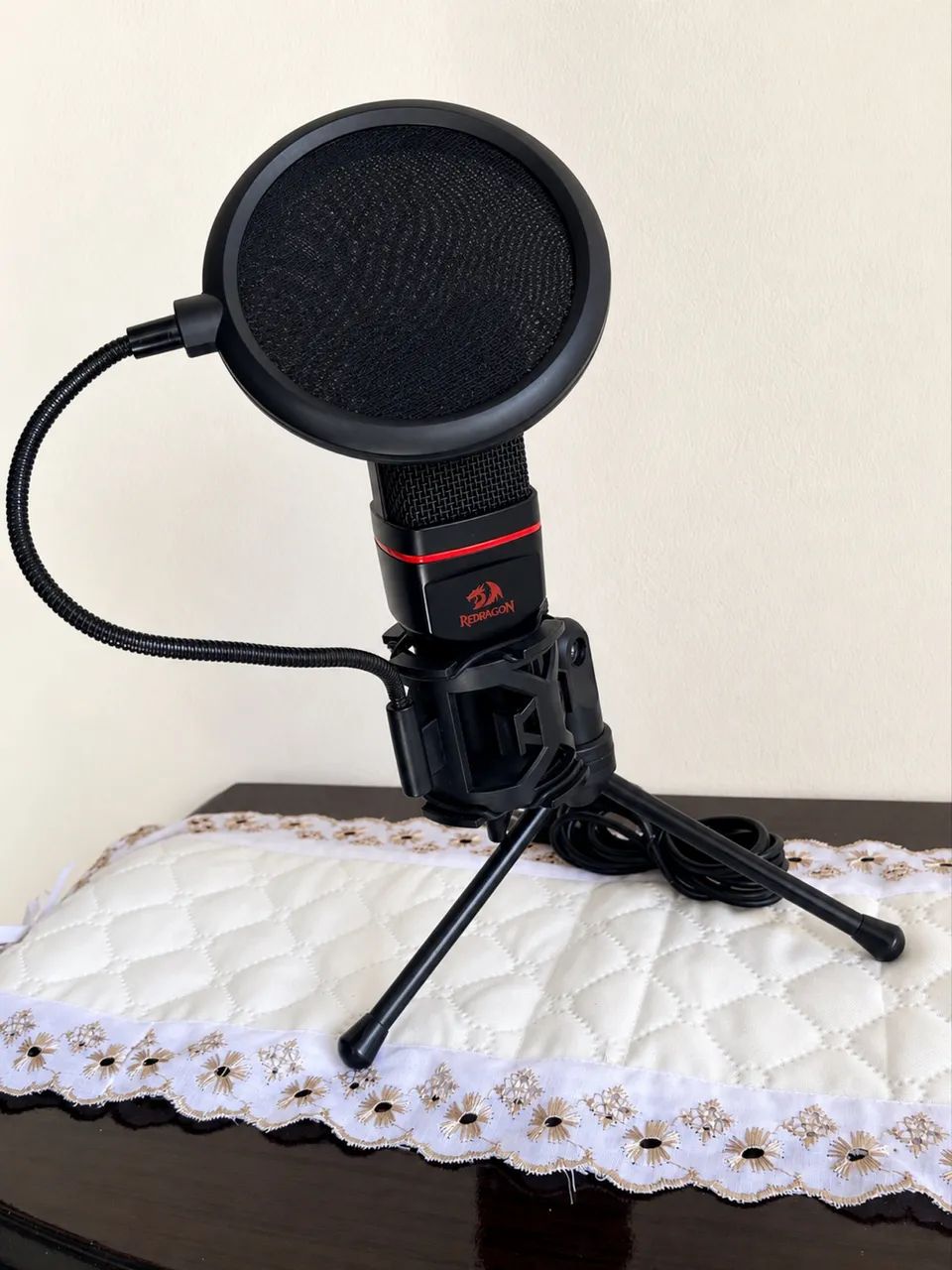 Microfone Gamer Redragon 