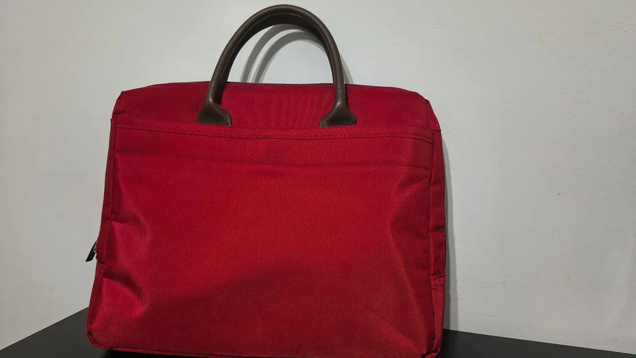 Bolsa para notebook Leadership vermelha - Foto 2