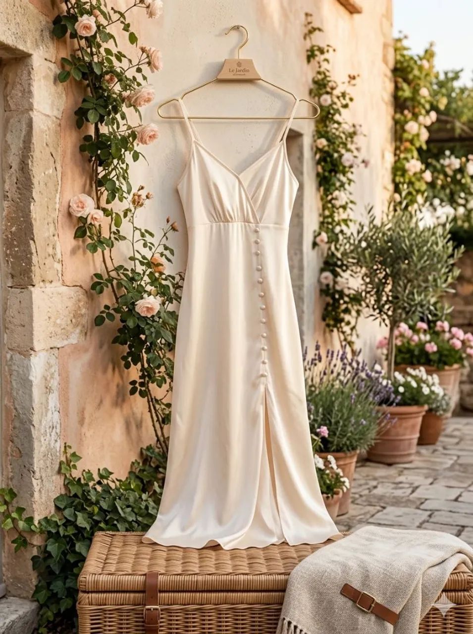 Vestido em cetim 