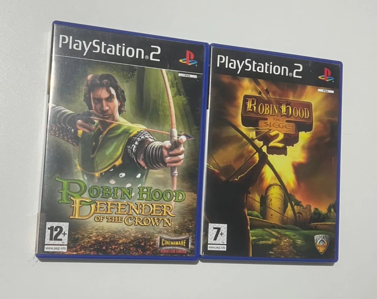 Robin Hood 1 e 2 ps2