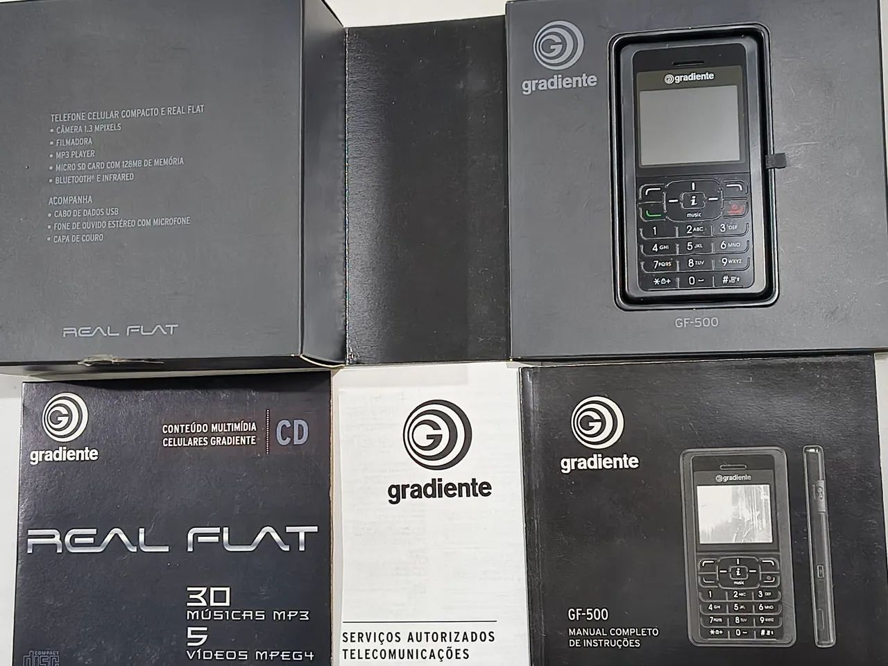 Celular Gradiente GF500 para colecionador  - Foto 3