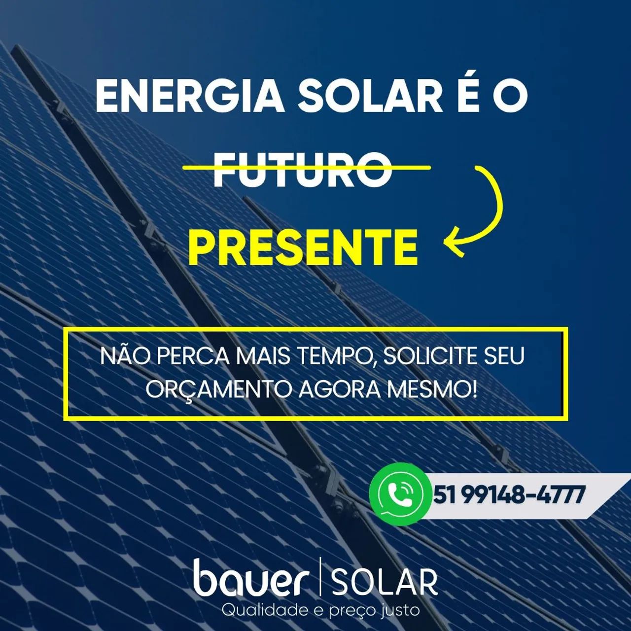 Energia solar, residencial, industrial, usina solar, ongrid, offgrid, híbrido - Foto 3