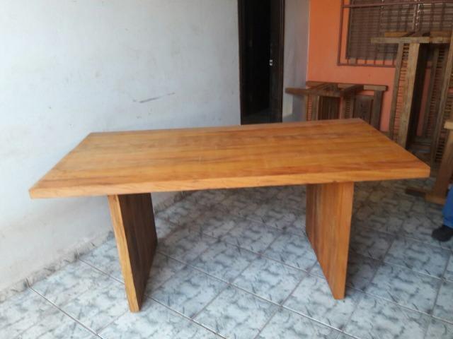 Mesa de Viga Pé Caixote 1,80m - Foto 2