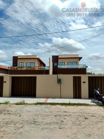 Casa duplex nova no centro do eusebio, 162 metros, 3 suítes, apenas 350 mil pra fechar - Foto 2