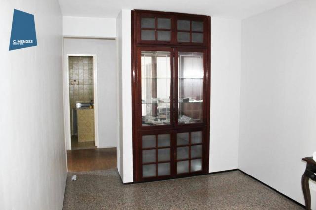 Apartamento com 3 dormitórios para alugar, 100 m² por R$ 1.600/mês - Papicu - Fortaleza/CE - Foto 11