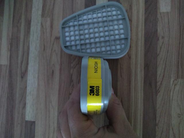 Máscara Facial Inteira 3M 6897 + Respirador 3M 6006 - Foto 6