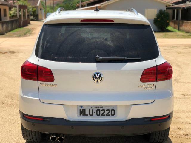 Vw tiguan 2.0 tsi com teto solar top de linha - Foto 2