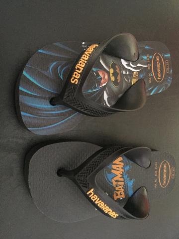 Chinelo havaianas batman 23/24