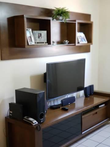 Painel e Rack em Madeira Pura!