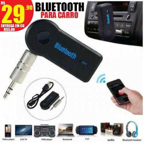 Som adaptador Bluetooth para carro (entrega em toda CG)
