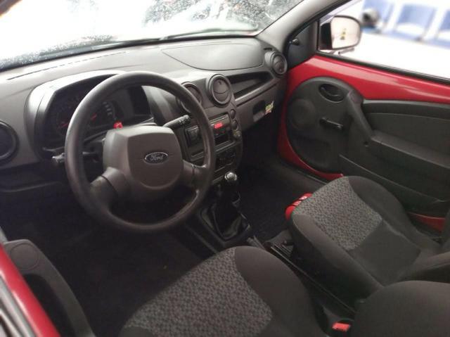 Ford ka básico 2012 1.0, vermelho revisado, só rodar - Foto 4