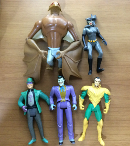 Bonecos Personagens Diversos DC Batman Street Fighter X Men