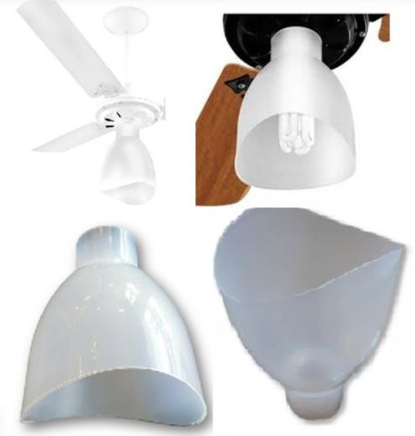 Kit cúpula lustres luminária teto - Foto 4