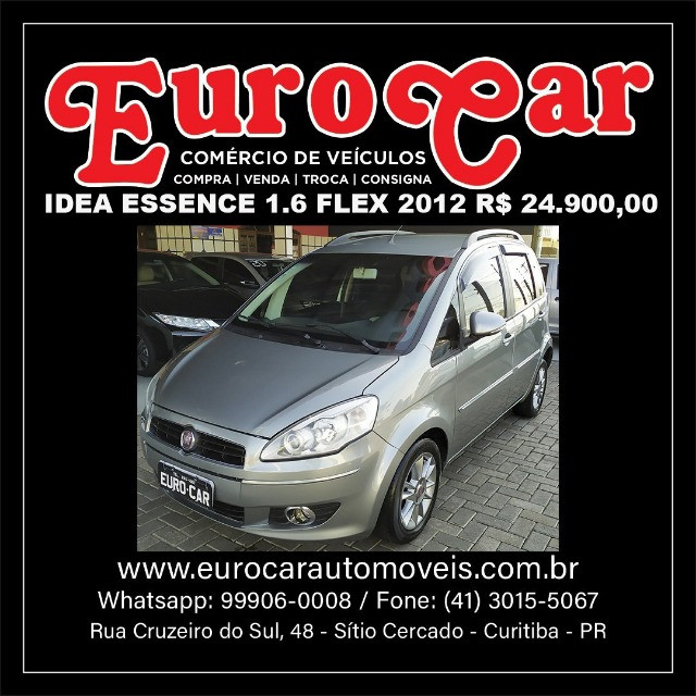 Fiat Idea Essence 1.6 Flex 2012 Completa ( ecosport doblo tucson fox duster ) - Foto 12