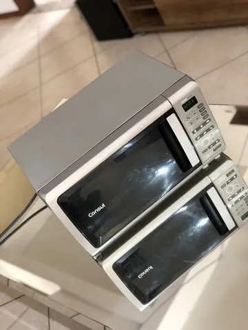 Microondas Cônsul 20 litros cinza funcionando perfeitamente!