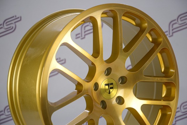 Rodas Truform Gold Brush 5x114,3 - 20x8,5 aro 20 tala 8,5 - Foto 4
