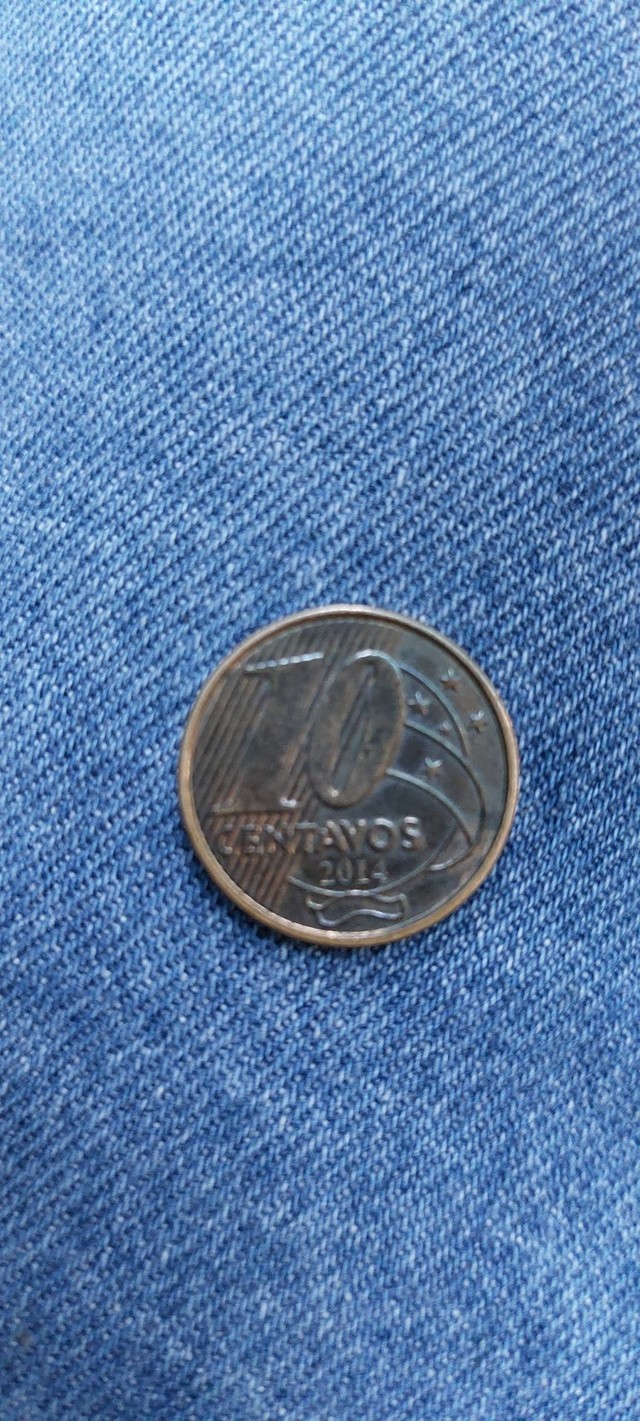 10 centavos invertidos 2014