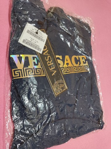 Camisa Versace azul, G, 30.1 