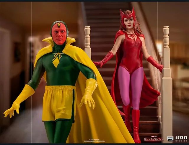 Wanda e Vision Halloween WandaVision Iron Studios