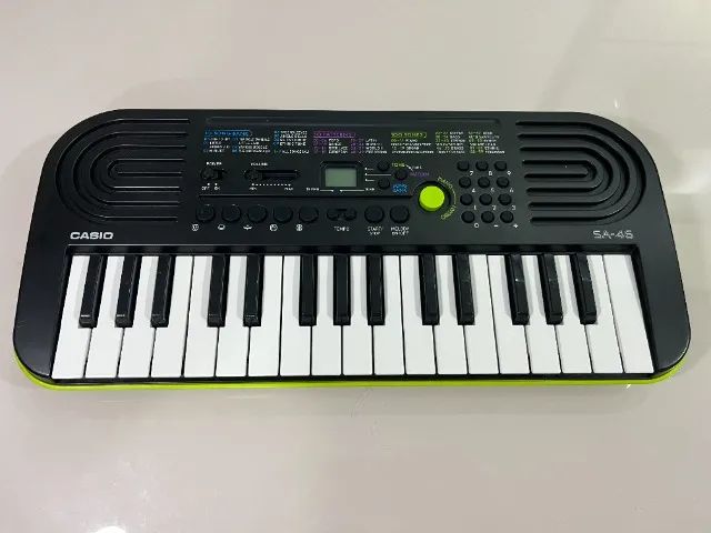 Teclado Musical Infantil Casio SA46 Verde