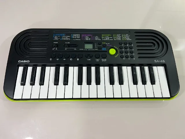 Teclado Musical Casio Infantil SA78 Rosa