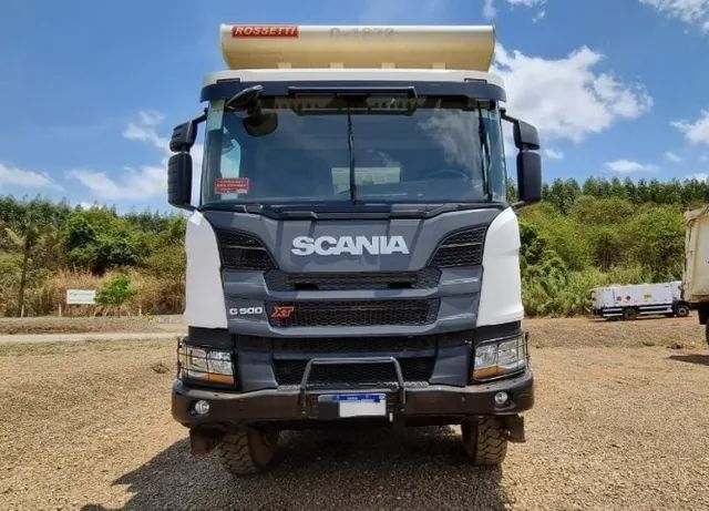 Scania XT G500 8x4 Com Caçamba Meia Cana Rosseti - 2020
