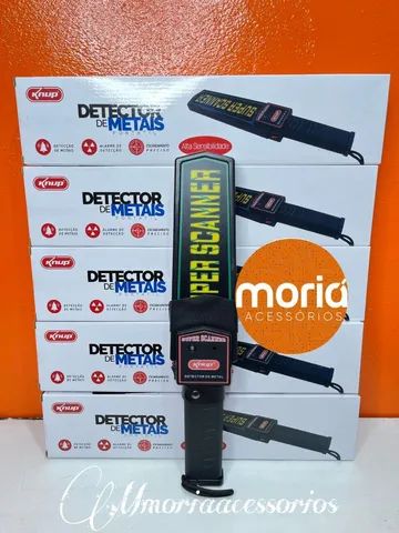 Detector De Metal Matais Manual Portátil Leve E Prático - Foto 2