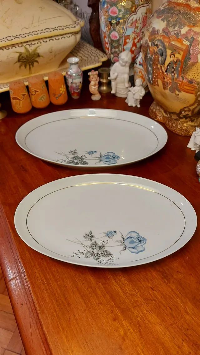 Par de Travessas em porcelana Real - Foto 6
