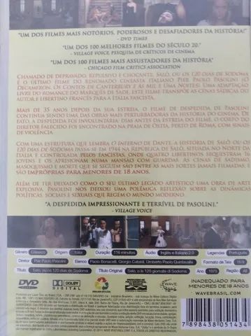 Dvd saló, ou 120 dias de sodoma - Foto 2