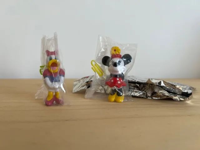 Minnie e Margarida em Plástico Vinil