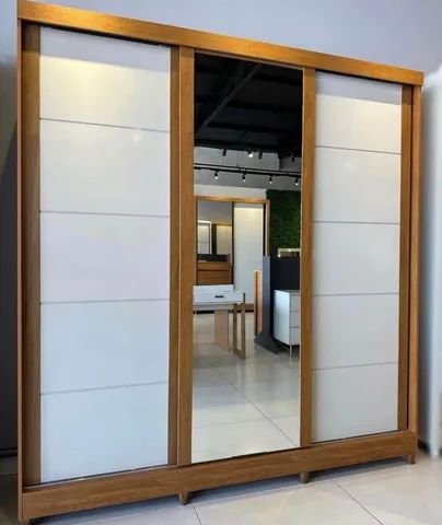 Guarda roupa casal MdF lançamento