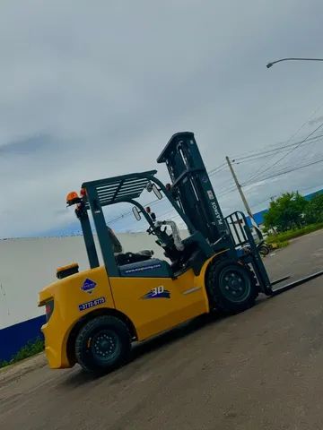 Empilhadeira Plasnox| Nova| 3.000kg| Diesel | Torre 6mts - Foto 3