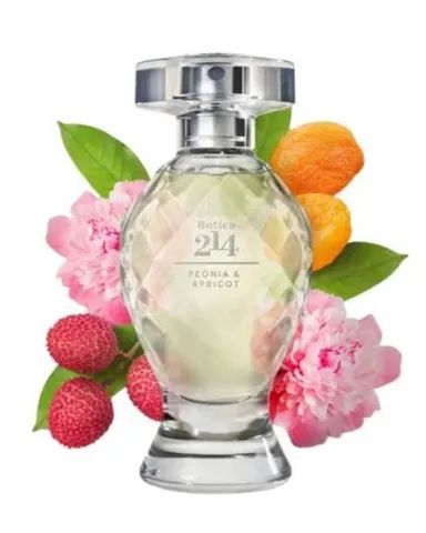 Eau de Parfum 214 Peônia Apricot Botica 75ml - Foto 2