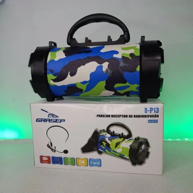 Caixa de som Amplificada Grasep - Entrego - Foto 2