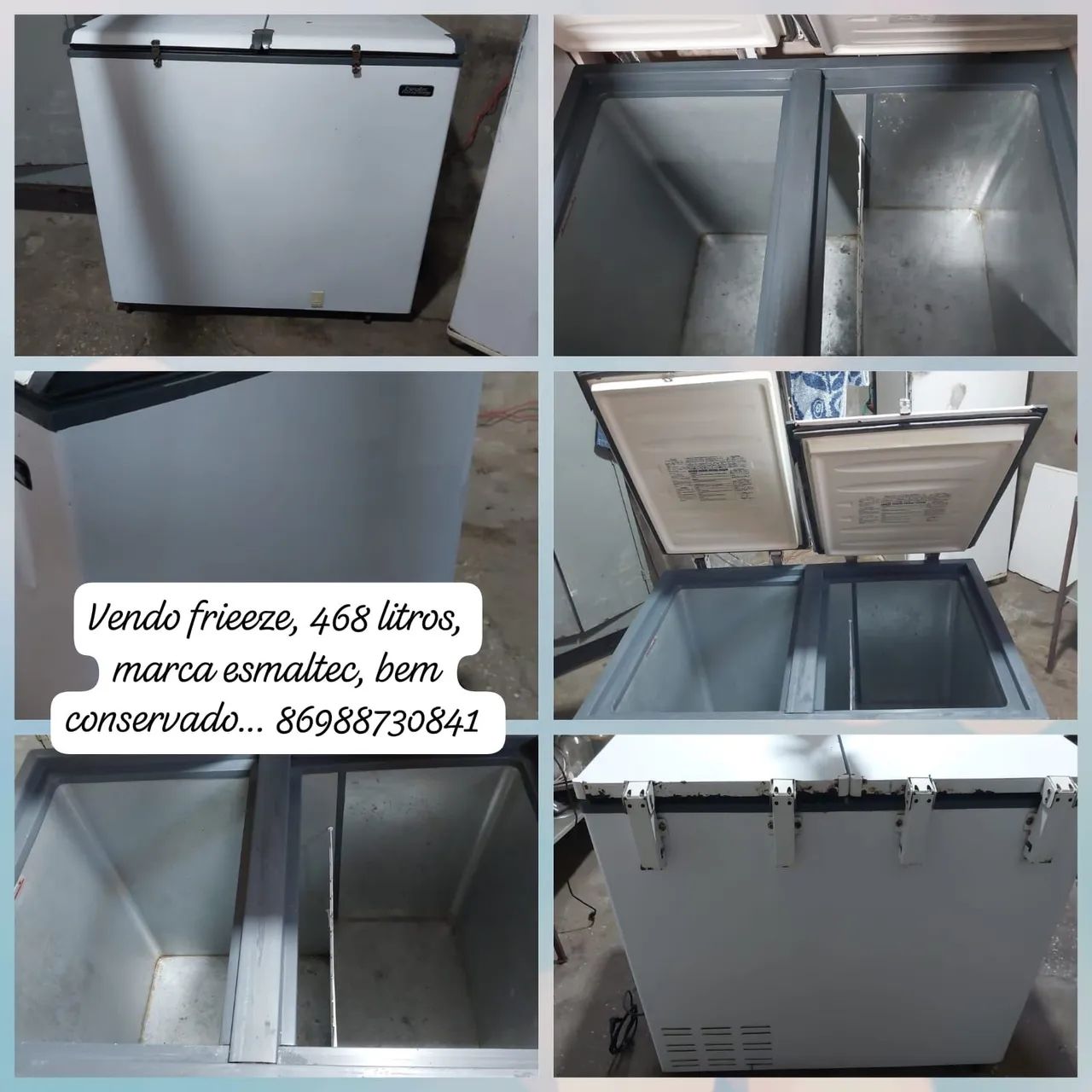 Freezer Horizontal Esmaltec 468 Litros