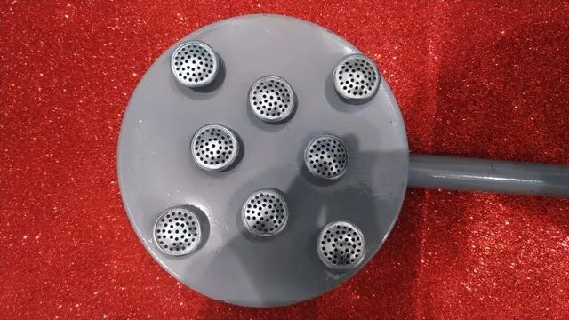 Queimador De Fogão Ind 8 Caulins Cano Curto Bravaxx 120741 - Foto 3