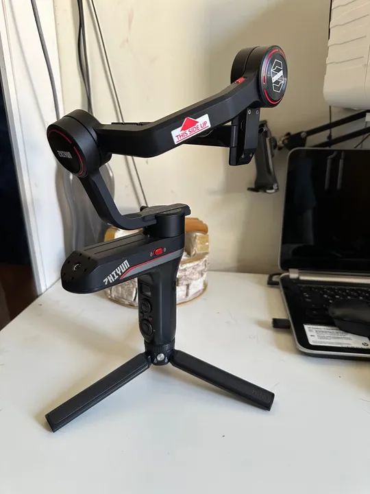 Estabilizador Gimbal Webill S na caixa e com case de brinde. Novinho - Foto 6