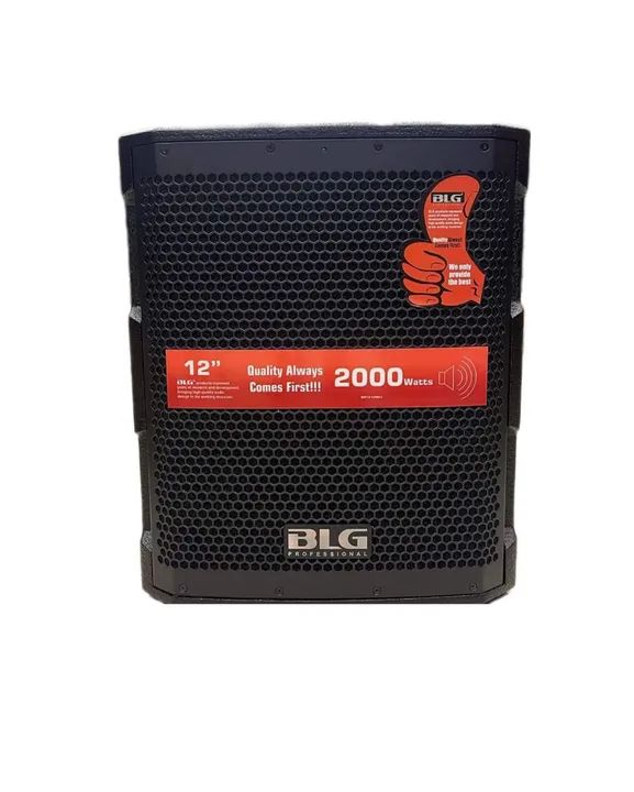 Subwoofer Ativo 12'' BLG 2000W - Potente, Leve e Compacto - Foto 5