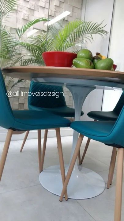 Mesa de Jantar de Mármore - Foto 4