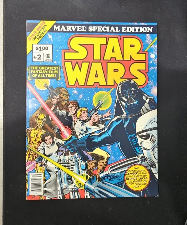 Star Wars - Revista No 2 - 1977 - Ed. Esp Marvel Treasury G