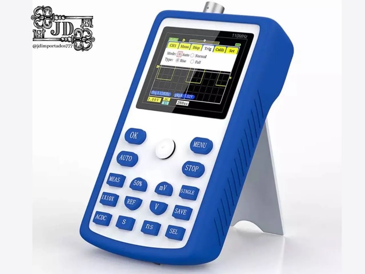 Osciloscópio Digital Portátil 110Mhz - Foto 4