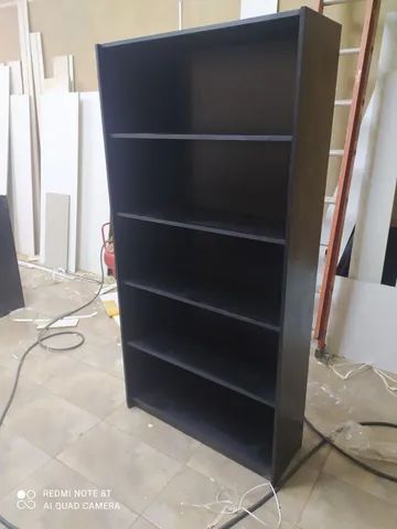 PRATELEIRA PRETA MDF 