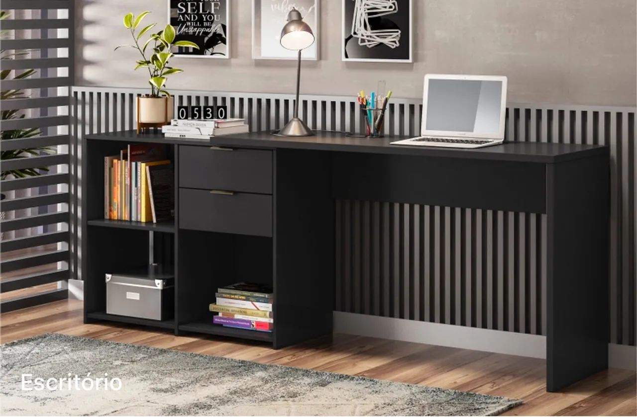 Mesa Office de Canto Multifuncional t32 - Foto 4