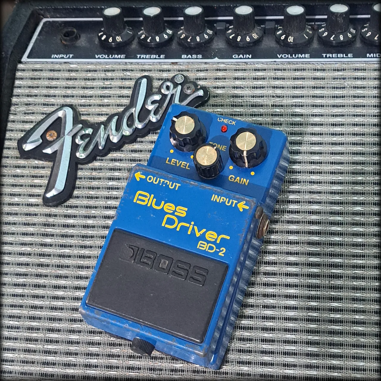 Boss blues drive