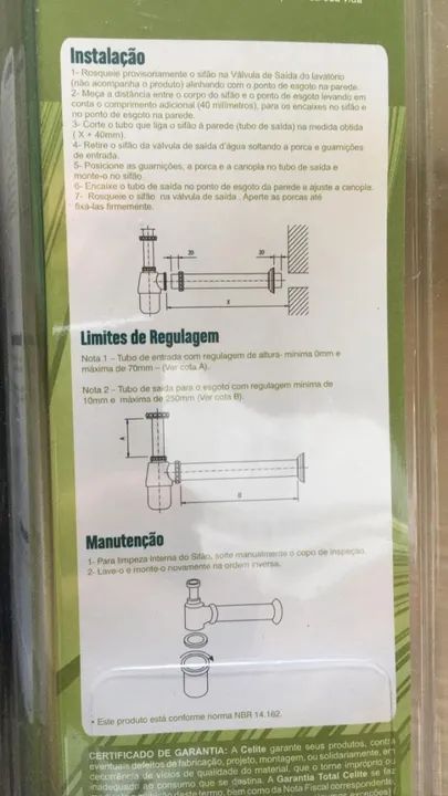 kit 20 Sifões  Pia Lavatório Banheiro Metal Com Copo 7/8 X 1.1/2'' Cor Cromado - Foto 3