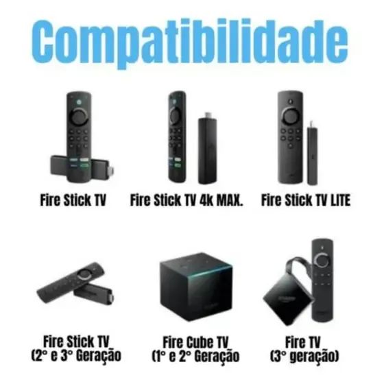 Controle Remoto c/ comando de voz Amazon Fire TV Stick - Foto 3