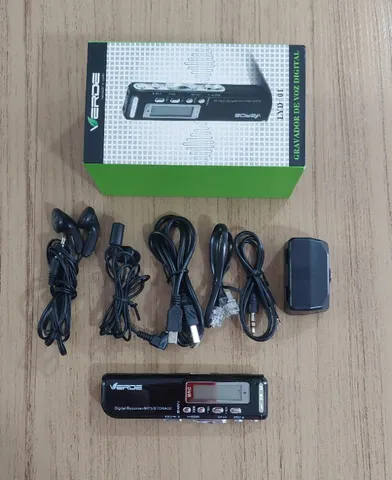 Gravador de voz digital - Novo!!!